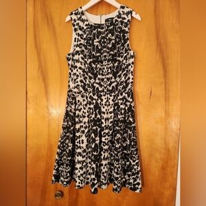 Mossimo Women's Animal Print Dress with Pockets Size M
